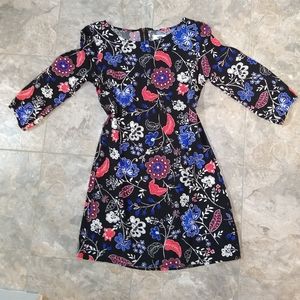 Black 3/4 sleeve dress